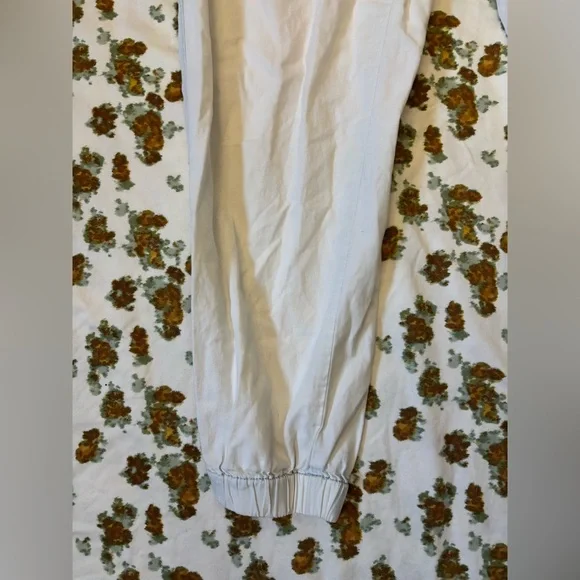 American Rag Off-White and Blue 100% Cotton Joggers Size L - Picture 6 of 16